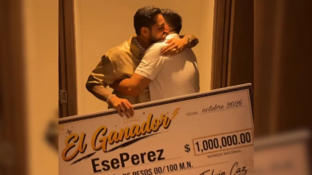 EDUIN CAZ LE REGALÓ 1 MDP A "ESE PEREZ"